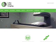 Tablet Screenshot of cedarcourtimaging.com